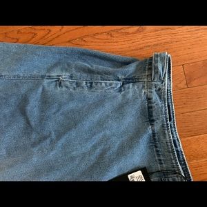 citizens of humanity madelyn denim wrap skirt